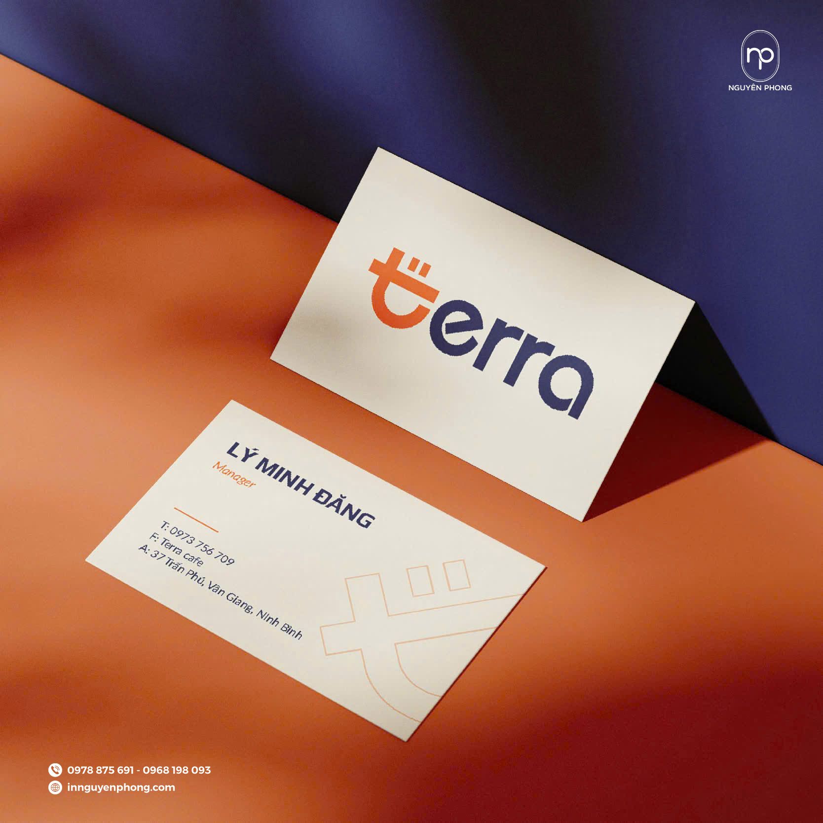 Đặt in card visit nhà hàng, đồ uống, uy tín tại Hà Nội